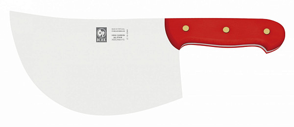 Нож для рубки Icel 1010гр, ручка красная 37400.4010000.230 фото